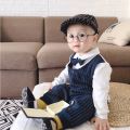 【COD】Baby Romper  Clothes Set Summer Thin Jumper Baptismal Newborn Jumpsuit Gentleman Bayi Short Sleeve Clothing Suit Bodysuits. 