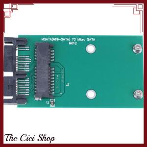 [The Cici Shop] 1Pc Mini PCIe PCI-e mSATA 3x5cm SSD To 1.8" Micro SATA Adapter Converter Card