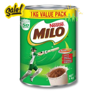 Sữa bột Nestle Milo Value Pack 1kg dành cho người lớn và bé trên 6 tuổi của Úc