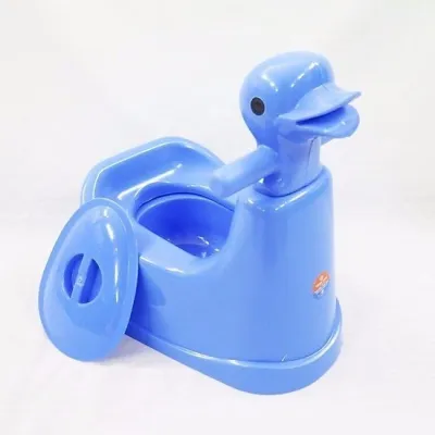 [HCM]Bô Vệ Sinh Hình Con Vịt Việt Nhật Có Khay Kéo Cho Bé Nhựa Cao Cấp Việt Nhật - kích thước: 36 x 27 x 34 cm/ Bô vệ sinh cho bé
