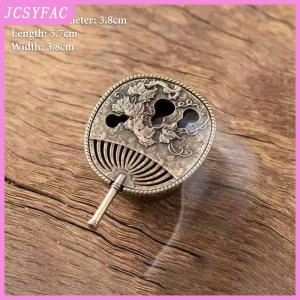 JCSYFAC Vintage Alloy Incense Burner Stick Holder Three Legged Hollow Out Mini Sandalwood Censer Incense Burner Home Decoration