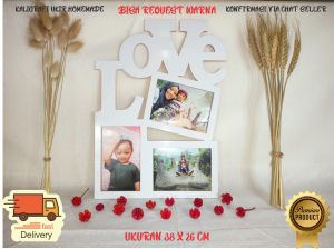 HIASAN DINDING COSTUME FOTO + BINGKAI UKIR DEKORASI RUMAH CETAK FOTO BINGKAI KEKINIAN