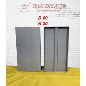 Mâm sắt dài 60cm rộng 30cm - Lắp ráp kệ sắt V3 V4 Kệ sắt V lỗ Tấm mâm sắt