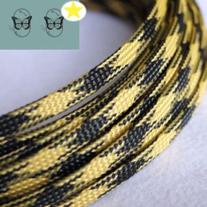 GLdailyToolsMix New Tight PET Braided Sleeve 3 4 6 8 10mm High Density Insulated Cable Protection Expandable Sheath