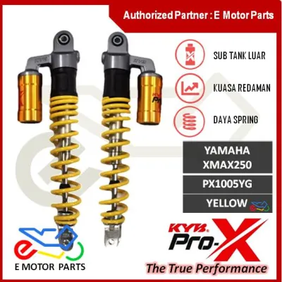 XMAX ABSORBER MONOSHOCK SUSPENSION SHOCK ABSORBER BELAKANG YAMAHA XMAX 250 SCOOTER RACING PERFORNACE PROX KYB MS1059