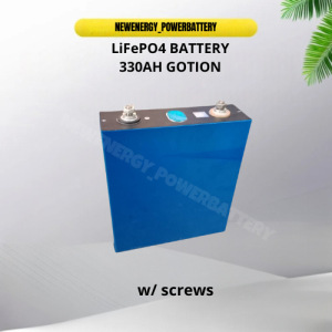 BRANDNEW GOTION 330AH 3.2V - Prismatic LifePO4 Battery Lithium iron cell (4PCS PER ORDER ONLY)