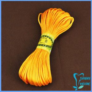 Easy เชือกไนล่อน 2.5mm*20m มี 10 สี สําหรับถักมาคราเม่ DIY ด้ายถักมือ Handmade rope