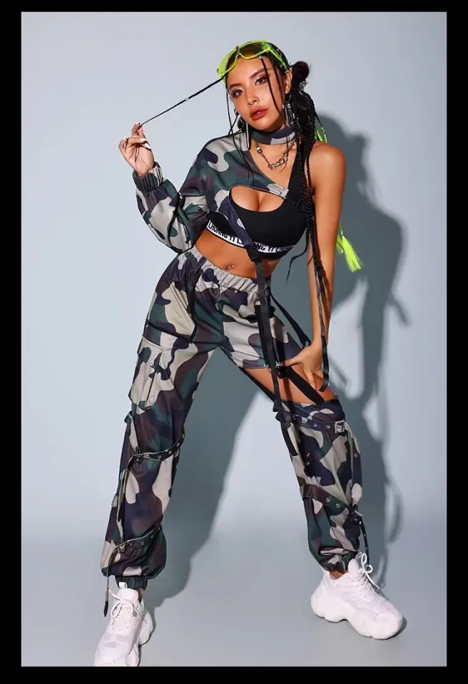 2023 New Hip Hop Clothes Women Dancer Outfit Stage Performance