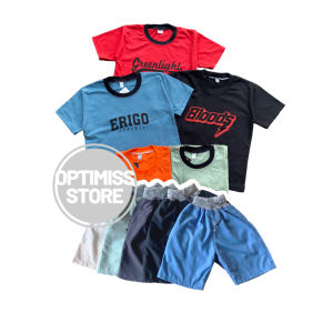 Promo Baju Anak laki laki Setelan Anak Set Kaos Dan Celana Pendek Distro Anak Cowok Usia 1-12 Tahun Trendy[16%15]
