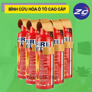 Bình cứu hỏa chứa cháy mini cho xe ô tô phòng cháy nổ xe hơigia đình bột co2