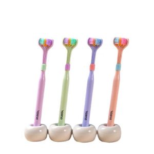 Tooth brush (3-Sided U Shape) aduit /kids Toothbrush V-shaped brush head