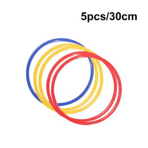 Soccer Speed Agility Training Rings 5Pcs/set Lightweight Training Ring Training Equipment 30cm 40cm