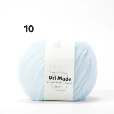 Len cloud candy len bông gòn len móc khăn waffle len sợi đan móc