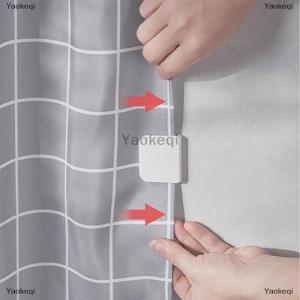 [COD] Yaokeqi 2Pcs Shower Curtain Clips Anti Splash Spill Drop Water High-quality Toilet Guard