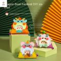 J9YXDU Hanging Dragon Boat Festival Sachet with Tassel Non-woven Fabric Air Fresh Scent Bag Fashion Cartoon Chinese Style Sachet Small Pouch. 