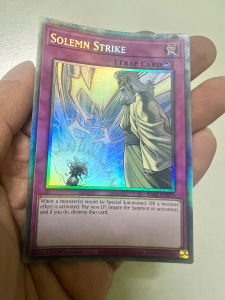 [Thẻ Yugioh] Solemn Strike - Collectors rare (RA02-EN079)