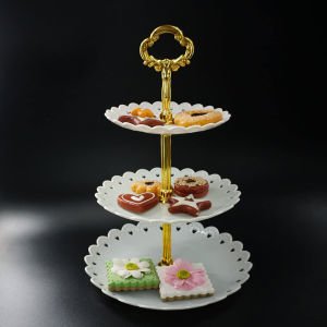 Rak Kue Susun 3 Tingkat Detachable Cake Stand Display