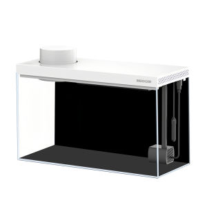 MeeGoo All-in-One Smart Aquarium Auto Feeder Ecological Fish Tank Temperature Sensor Purification Filtration APP Sync No Assembly