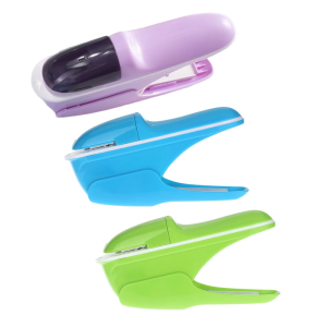 User Friendly StapleFree Stapler Binds 8Sheets Without Metal Staple Ergonomic Grip For Students And Office Use