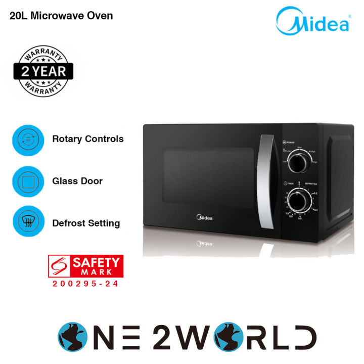 Midea 20L MM720CJ9 Microwave Oven Lazada Singapore