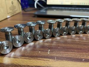 BAUT CAKRAM YAMAHA BUAT PIRINGAN UKURAN M8x3cm ATAU 12x3cm BAHAN STENLLES ANTI KARAT