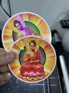BUDDHA PREMIUM QUALITY STICKER BUY 1 TAKE 1 (waterproof scratch proof non faded)