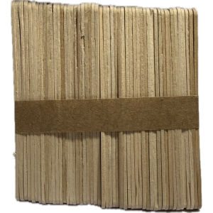 50 Pcs Wooden Popsicle Sticks for Crafts