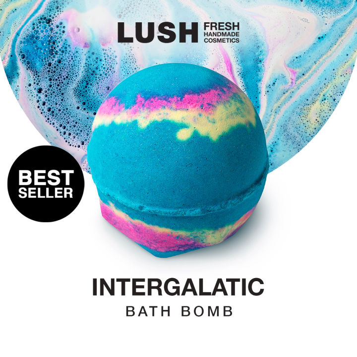 LUSH Intergalactic Bath Bomb (Cooling) (Refreshing) Lazada PH
