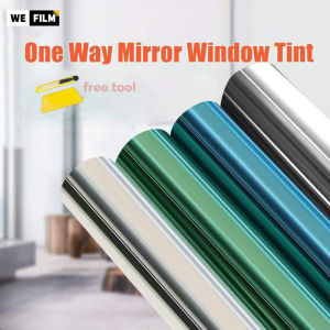 ฟิล์มหน้าต่างสีดําทึบแสงป้องกันความเป็นส่วนตัวเต็มหน้าต่างสติกเกอร์ป้องกันแสงยูวีสําหรับบ้านหรือที่ทํางาน