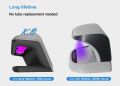 LED Light UV Banknote Detector Portable Banknote Detector Foreign Currency Counting Machine Banknote. 
