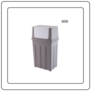 【JJ HOME】30L Large Flip Top Dustbin / Commercial Garbage Bin for Kitchen Bathroom Office