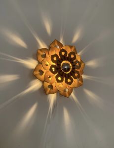 Đèn gắn tường đèn ốp Trần- Hoa sen cách tân