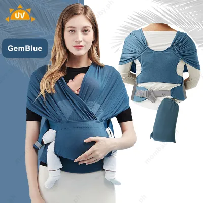 Baby Carrier For Newborn Adjustable Baby Carrie Wrap Safe Breathable Soft Baby Wearing Wrap Baby Carrier 0 to 12 months