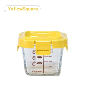 กล่องข้าว กล่องแก้วเก็บอาหารอาหารทารกแช่แข็ง แก้วเก็บอาหาร อาหารทารกแช่แข็ง กล่อง ถ้วยแก้วใส่อาหาร กล่องเก็บอาหารเด็ก storage box for baby