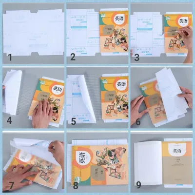 Sỉ 10 tập bọc sách decalbọc vở đề can 3 kích thước Size 30*43cm Size 25*34cm Size 34*47cm