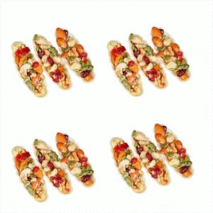Eight Treasures Snack Pastry Boat Thin Crisp Mixed Nut Pastry Boat Tart Pastry Mixed Nut Boat Tower