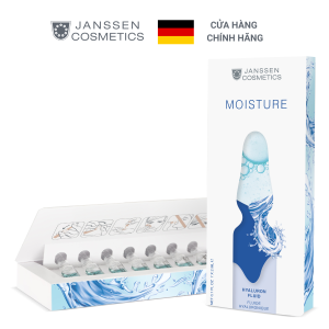 Tinh chất cấp ẩm chuyên sâu da khô Janssen Cosmetics Hyaluron Fluid hộp 25 ống x2ml & 7 ống x2ml
