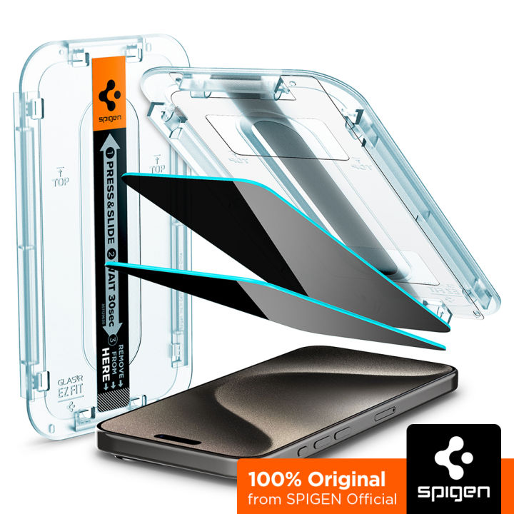 SPIGEN 2Pack Screen Protector for iPhone 17&16&15&14 Series [Glas