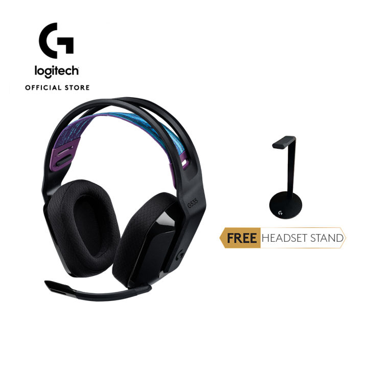 Logitech G535 LIGHTSPEED Wireless Gaming Headset Lightweight on