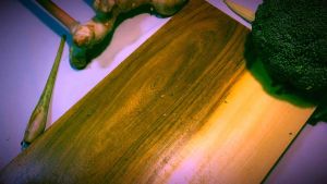 ไม้พายกวนขนม กวนข้าวเหนียว ขนาด 35 cm ไม้หยี ไม้เนื้อแข็ง แข็งแรงทนทาน ดูแลทำความสะอาดง่าย