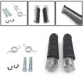 1 Pasang Pijakan Kaki Depan/Belakang Footstep Foot Step Sepeda Motor Postep Bostep Untuk Honda Cb250 Cbr600F Cb600F Nc700 Cb1300 Cb400 Cb1000 Vtr1000 Cbr1000F Vfr800. 