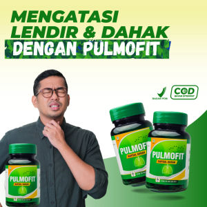 Kapsul Gurah Kesehatan PULMOFIT Obat Herbal Asma Sesak Nafas TBC Paru Paru Dan Batuk Berdahak Menahun Original BPOM