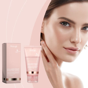 Hoygi Collagen Night Peel-Off Wrapping Mask - 75g/2.65oz Overnight Repair Firms & Anti-Wrinkle Brightens & Hydrates For All Skin Types