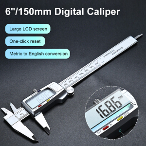 COD Taffware Jangka Sorong Kaliper Sigmat Digital Stainless Steel 150mm - YXB