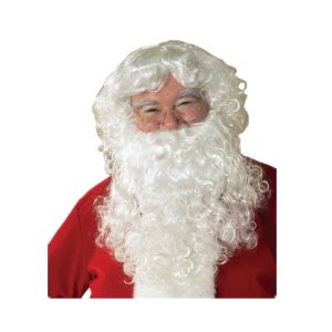 2020 New Halloween Holiday party Performance wig Christmas wig and beard set