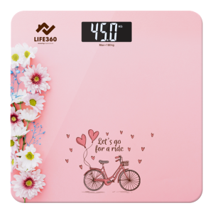 Cân điện tử sức khỏe Life360 AR-S18I Cân sức khỏe điện tử thông minh Mặt kính cường lực Tải trọng lên tới 180kg Bảo hành 6 tháng - Hàng Chính Hãng