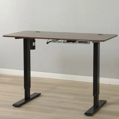 Electric adjustable height table Minimalist style maximum height 115cm Standing desk 100/120/140cm*60cm