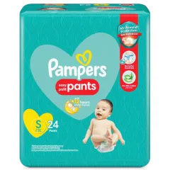 PAMPERS, Baby Dry Pants Diaper Small 40s