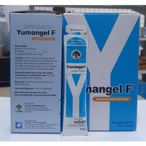 Yumangel F Yuhan kháng acid và cả thiện loét dạ dày - tá tràng (20 gói x 15ml)