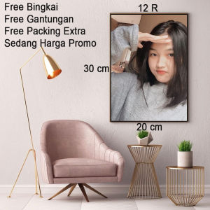 cetak foto bingkai 12 R harga sudah plus bingkai